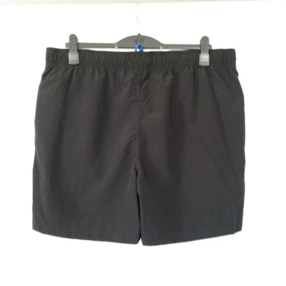 Men's Merona Solid Black Swim Trunks XL - Picture 1 of 4